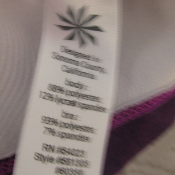 Athleta Tank Sz Medium D35 - Picture 6 of 6